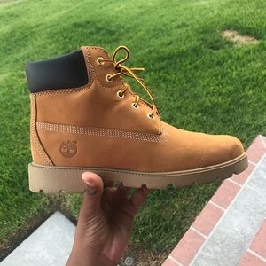 Tan timberlands